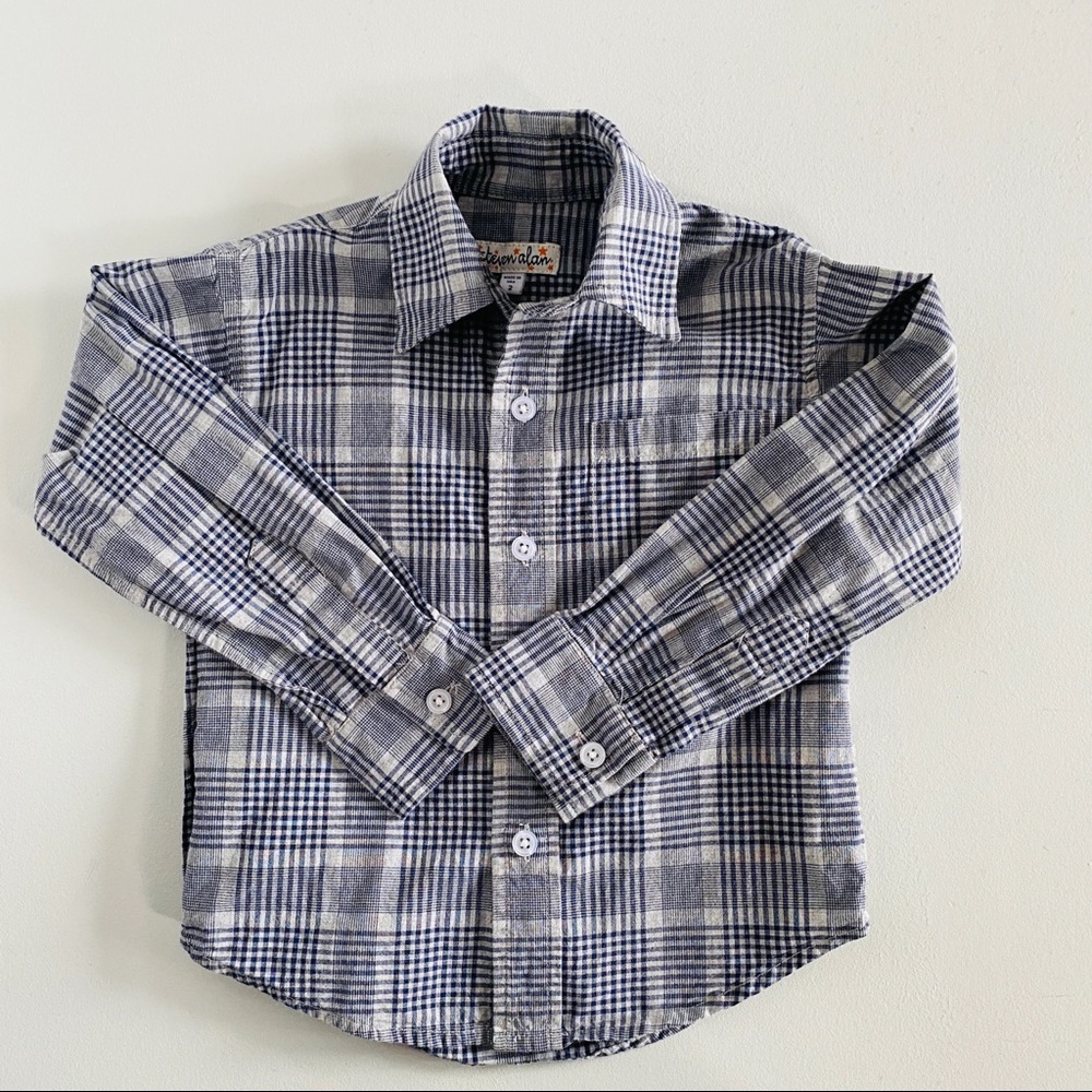 Steven Alan Plaid Dress Shirt